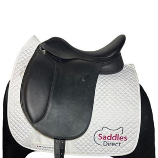 Arena Cob/Wide Dressage Black 16.5" ADJ 1 | Saddles Direct