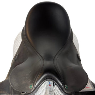 Arena Cob/Wide Dressage Black 16.5" ADJ 4 | Saddles Direct
