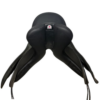 Arena Cob/Wide Dressage Black 16.5" ADJ 9 | Saddles Direct
