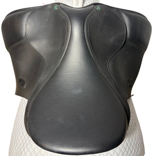 Arena Cob/Wide Dressage Black 16.5" ADJ 6 | Saddles Direct