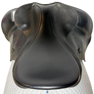 Arena Cob/Wide Dressage Black 16.5" ADJ 6 | Saddles Direct