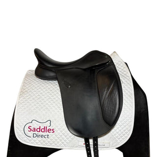 Arena Cob/Wide Dressage Black 17" ADJ 2 | Saddles Direct