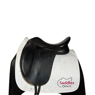 Arena Cob/Wide Dressage Black 17" ADJ 1 | Saddles Direct