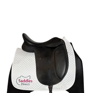 Arena Cob/Wide Dressage Black 17.5" ADJ 2 | Saddles Direct