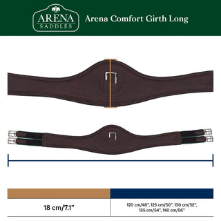 Arena Comfort Long Girth 11 | Saddles Direct