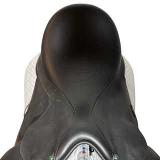 Arena Dual Flap Dressage Black 16.5" ADJ 4 | Saddles Direct