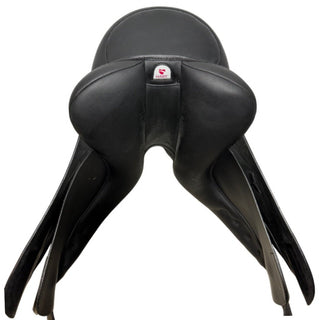 Arena Dual Flap Dressage Black 16.5" ADJ 9 | Saddles Direct