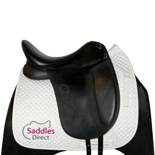 Arena Dual flap Dressage Black 17" ADJ 2 | Saddles Direct