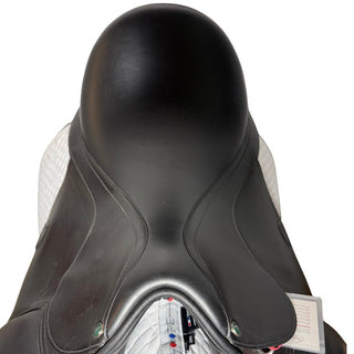 Arena Dual flap Dressage Black 17" ADJ 4 | Saddles Direct