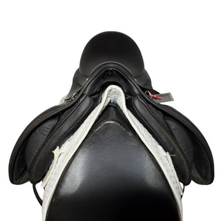 Arena Dual flap Dressage Black 17" ADJ 3 | Saddles Direct