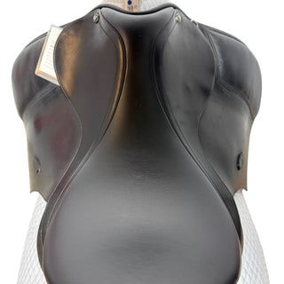 Arena Dual flap Dressage Black 17" ADJ 6 | Saddles Direct