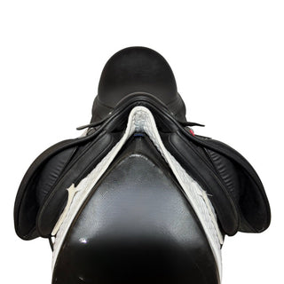 Arena Dual Flap Dressage Black 17.5" ADJ 3 | Saddles Direct