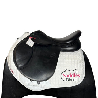 Arena Dual Flap Jump Black 17" ADJ 1 | Saddles Direct