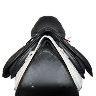 Arena Dual Flap Jump Black 17" ADJ 3 | Saddles Direct