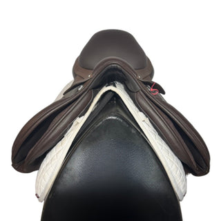 Arena Dual Flap Jump Brown 17" ADJ 3 | Saddles Direct