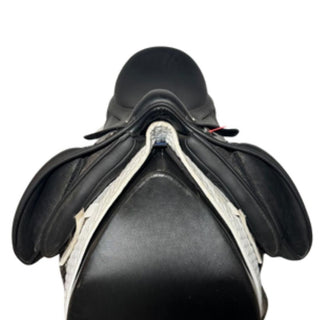 Arena Dual Flap Wide/Cob Dressage Black 17" ADJ 3 | Saddles Direct