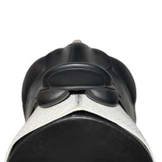 Arena Dual Flap Wide/Cob Dressage Black 17" ADJ 5 | Saddles Direct
