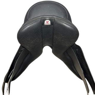 Arena General Purpose Wide/Cob Black 17" ADJ 9 | Saddles Direct