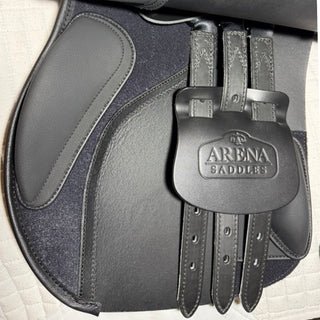 Arena High Wither All Purpose GP Black 17" ADJ 7 | Saddles Direct