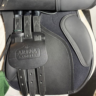 Arena High Wither All Purpose GP Black 17" ADJ 8 | Saddles Direct