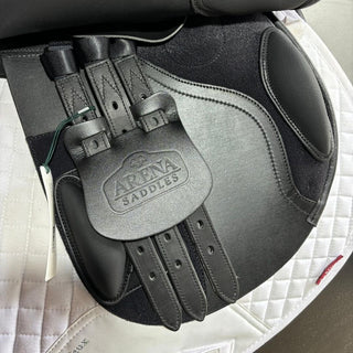 Arena Jump Black 17" ADJ 6 | Saddles Direct