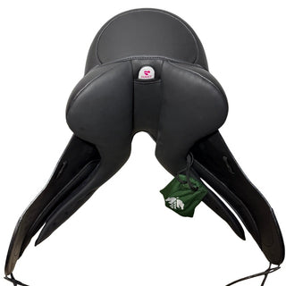 Arena Monoflap Dressage Black 16.5" ADJ 7 | Saddles Direct