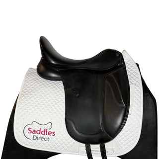Arena Monoflap Dressage Black 17.5" ADJ 2 | Saddles Direct