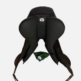 Arena Monoflap Jump Black 17" ADJ 3 | Saddles Direct