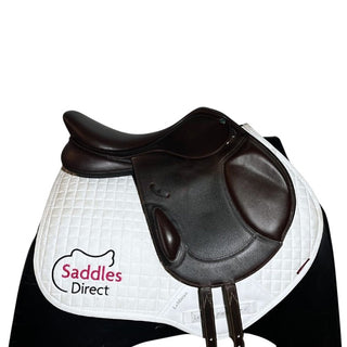Arena Monoflap Jump Brown 17.5" ADJ 2 | Saddles Direct