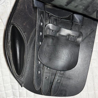 Arena Pony All Purpose Cob/Wide GP Black 16" ADJ 7 | Saddles Direct