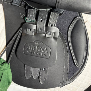 Arena Pony All Purpose GP Black 16" ADJ 8 | Saddles Direct