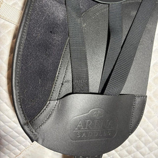 Arena Pony Dressage Black 15" ADJ 7 | Saddles Direct