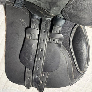 Arena Pony Jump Black 15" ADJ 7 | Saddles Direct