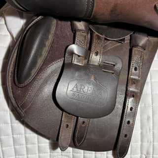 Arena Pony Jump Brown 15" ADJ 5 | Saddles Direct