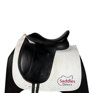 Arena Wide/Cob Dressage Black 16.5" ADJ 1 | Saddles Direct
