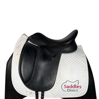 Arena Wide/Cob Dressage Black 16.5" ADJ 1 | Saddles Direct