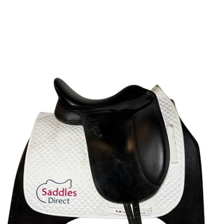 Arena Wide/Cob Dressage Black 16.5" ADJ 2 | Saddles Direct