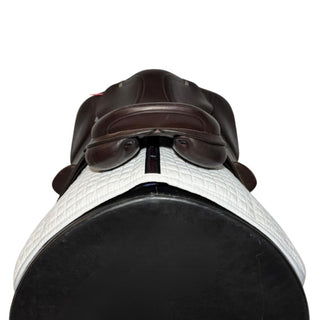 Equipe Rarity Dual Flap Pony Jump Brown 16" +2 W