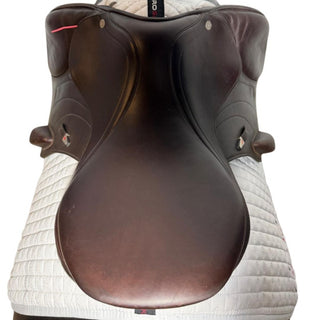 Equipe Rarity Dual Flap Pony Jump Brown 16" +2 W