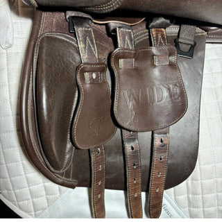 Bate Wide All Purpose GP Brown 16" ADJ 7 | Saddles Direct