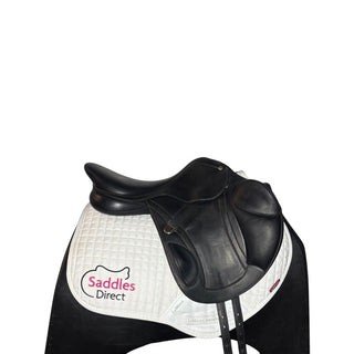 Bates Advanta Jump Black 17" ADJ 2 | Saddles Direct