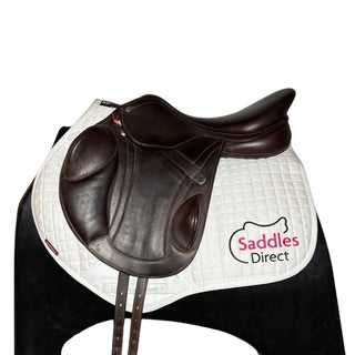 Bates Advanta Jump Brown 17" ADJ 1 | Saddles Direct