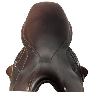 Bates Advanta Jump Brown 17.5" ADJ 4 | Saddles Direct