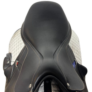 Bates Advanta Monoflap Event Jump Black 17" ADJ 4 | Saddles Direct