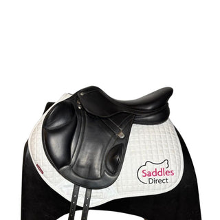 Bates Advanta Monoflap Event Jump Black 17" ADJ 1 | Saddles Direct