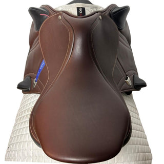 Bates Advanta Monoflap Event Jump Black/Brown 16.5" ADJ 6 | Saddles Direct