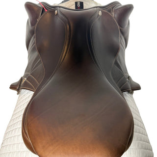 Bates Advanta Monoflap Event Jump Brown 16.5" ADJ 6 | Saddles Direct