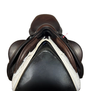 Bates Advanta Monoflap Event Jump Brown 16.5" ADJ 3 | Saddles Direct