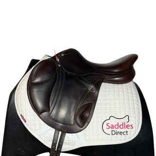 Bates Advanta Monoflap Event Jump Brown 16.5" ADJ 1 | Saddles Direct