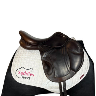 Bates Advanta Monoflap Event Jump Brown 16.5" ADJ 2 | Saddles Direct